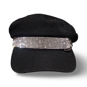 NEWSBOY Crystal Embellished Cap